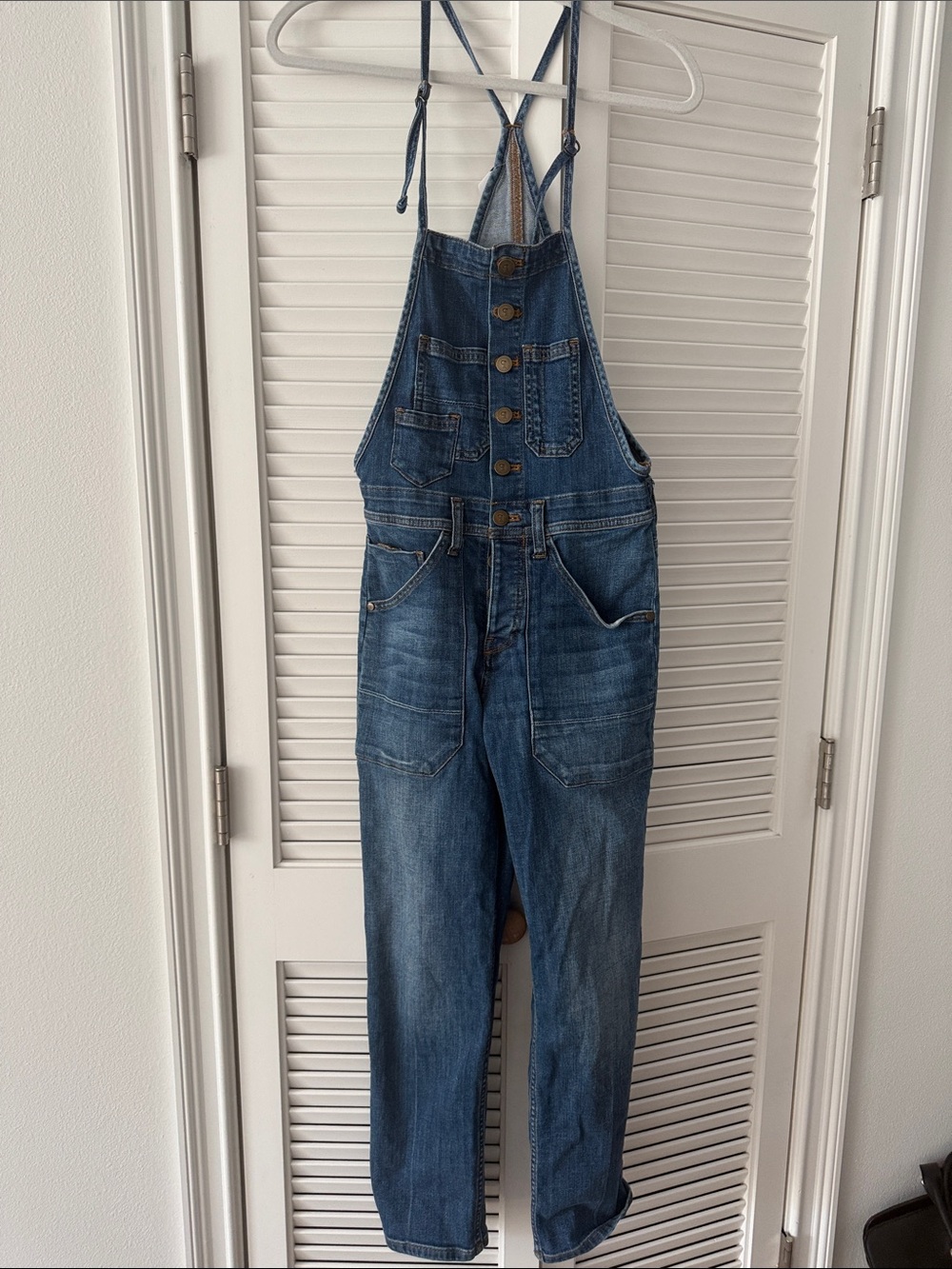 Pilcro Denim Overalls